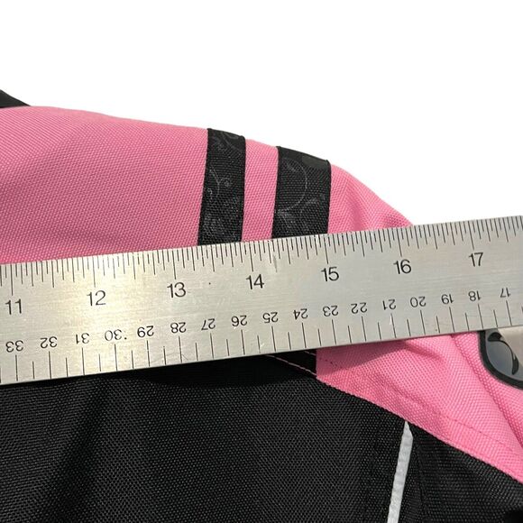 Joe Rocket Motorcycle Jacket Atomic 4.0 Women's Medium M Pink Black Retro Corset - Picture 12 of 16